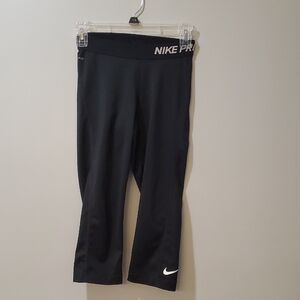 Nike Pro Dry Fit S Black Leggings